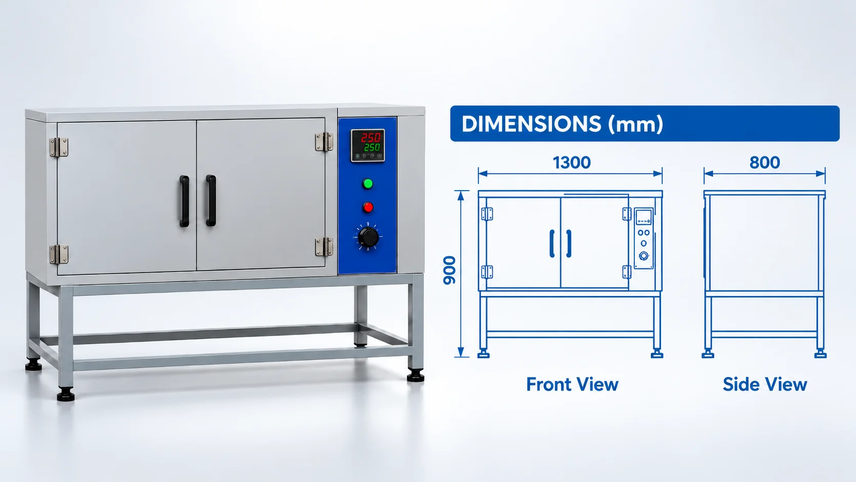 Table Type Laboratory Drying Oven Manufacturer and Supplier in the UAE